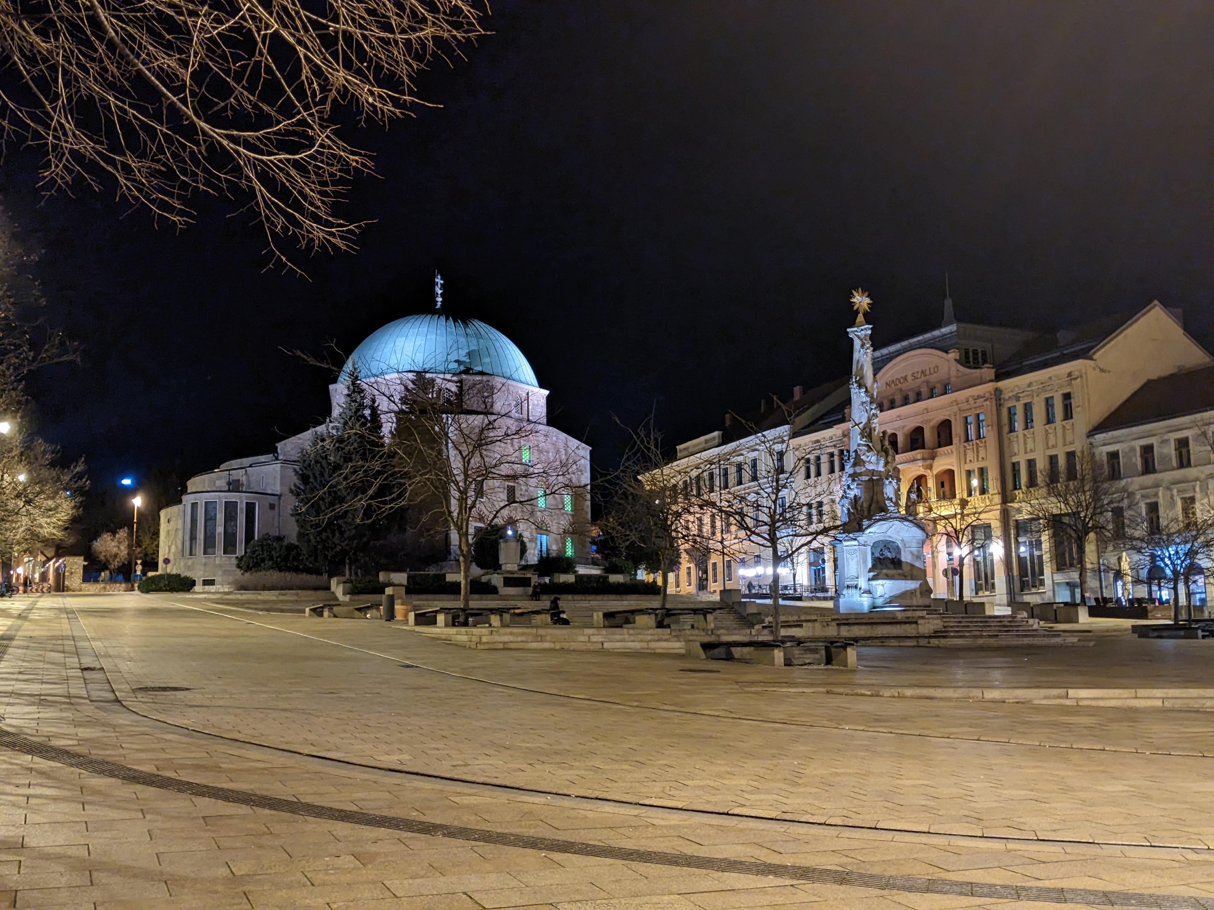 The Pecs main square has such great history. 