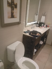 The bathroom