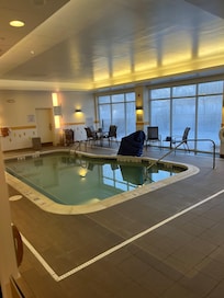 Small but adequate pool.