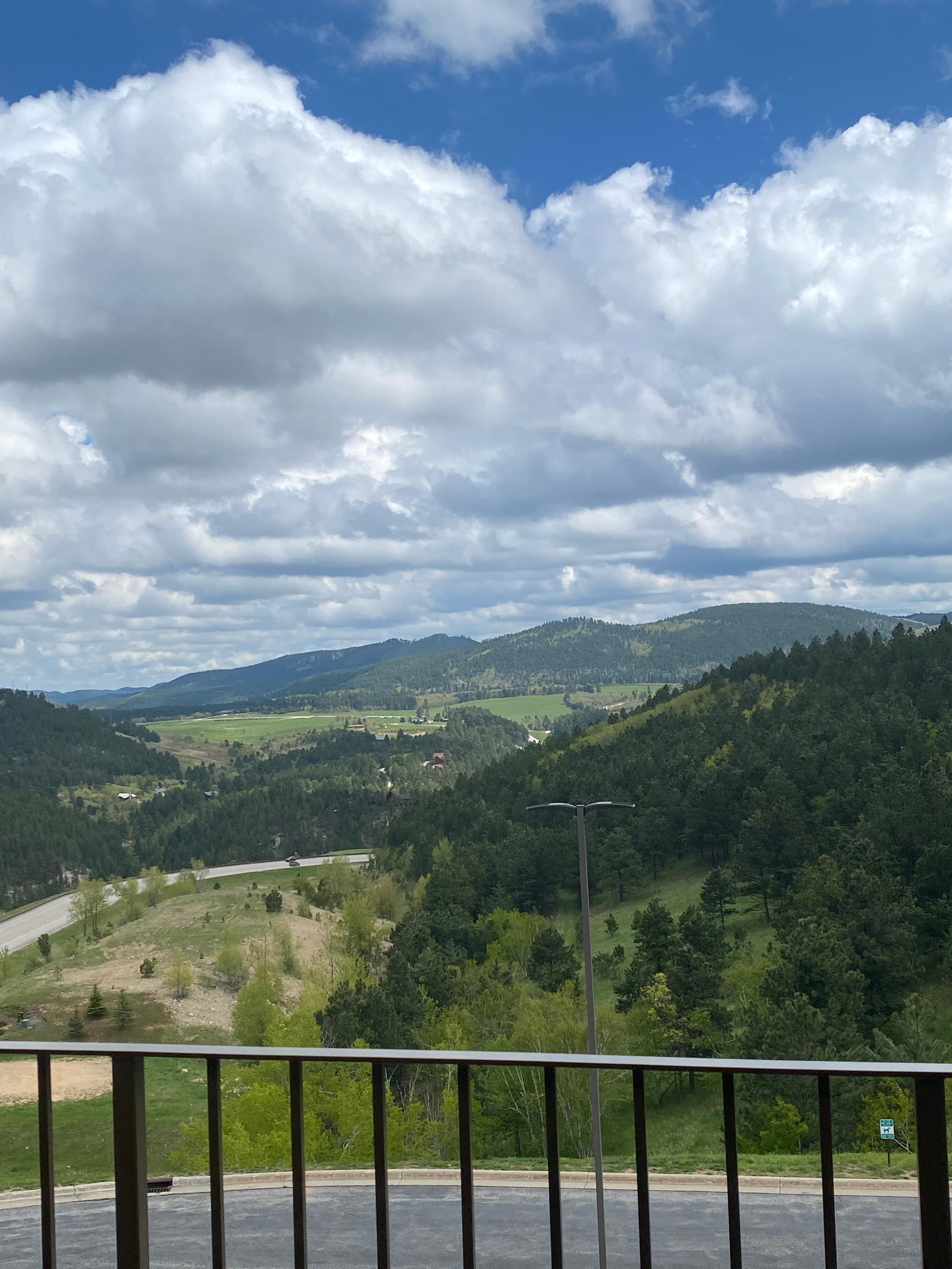 Balcony view from 4th floor 