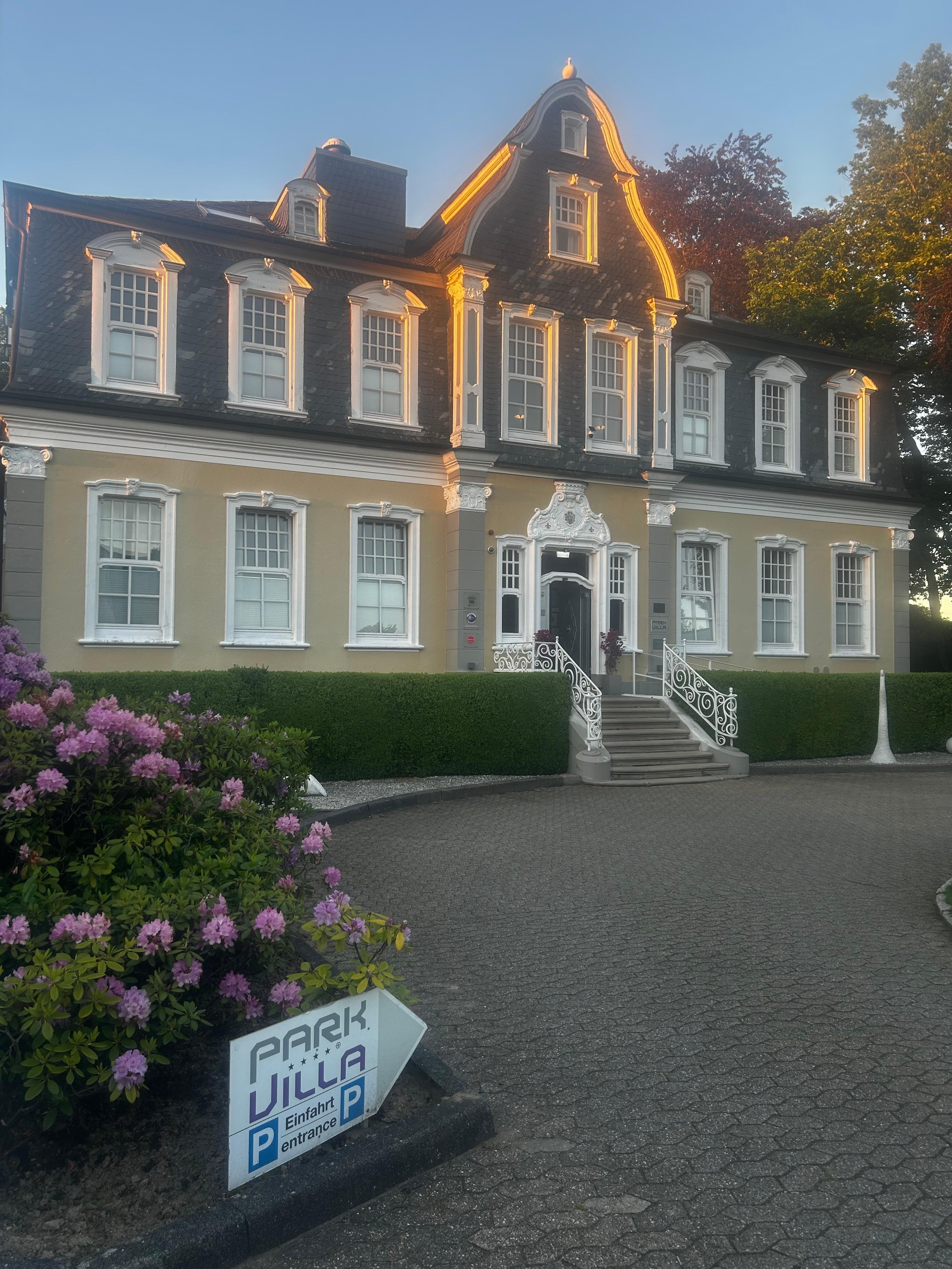 Entrance to hotel main building 