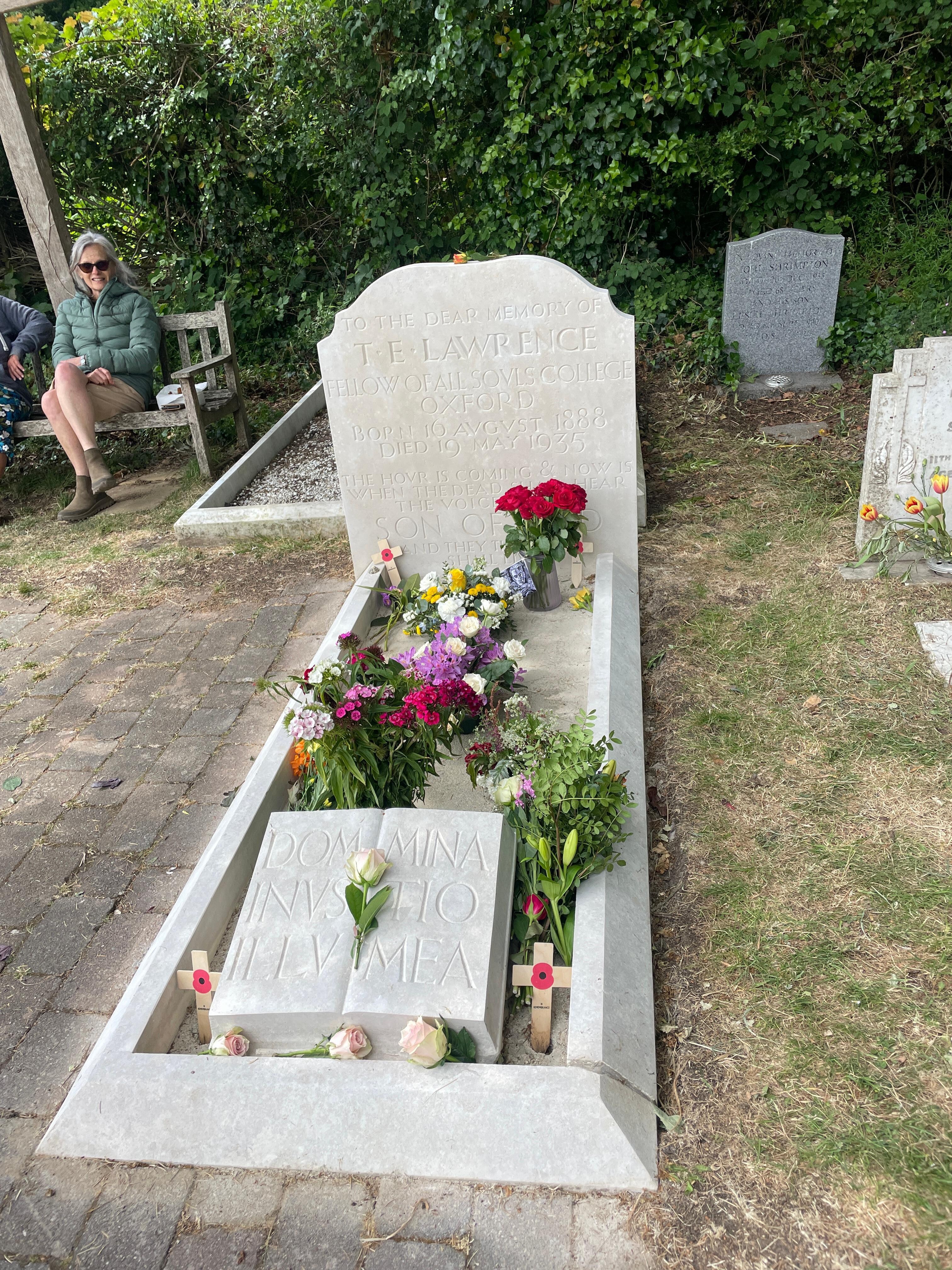 Grave of TE Lawrence