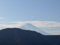 Vue du mont Fuji fin de journée