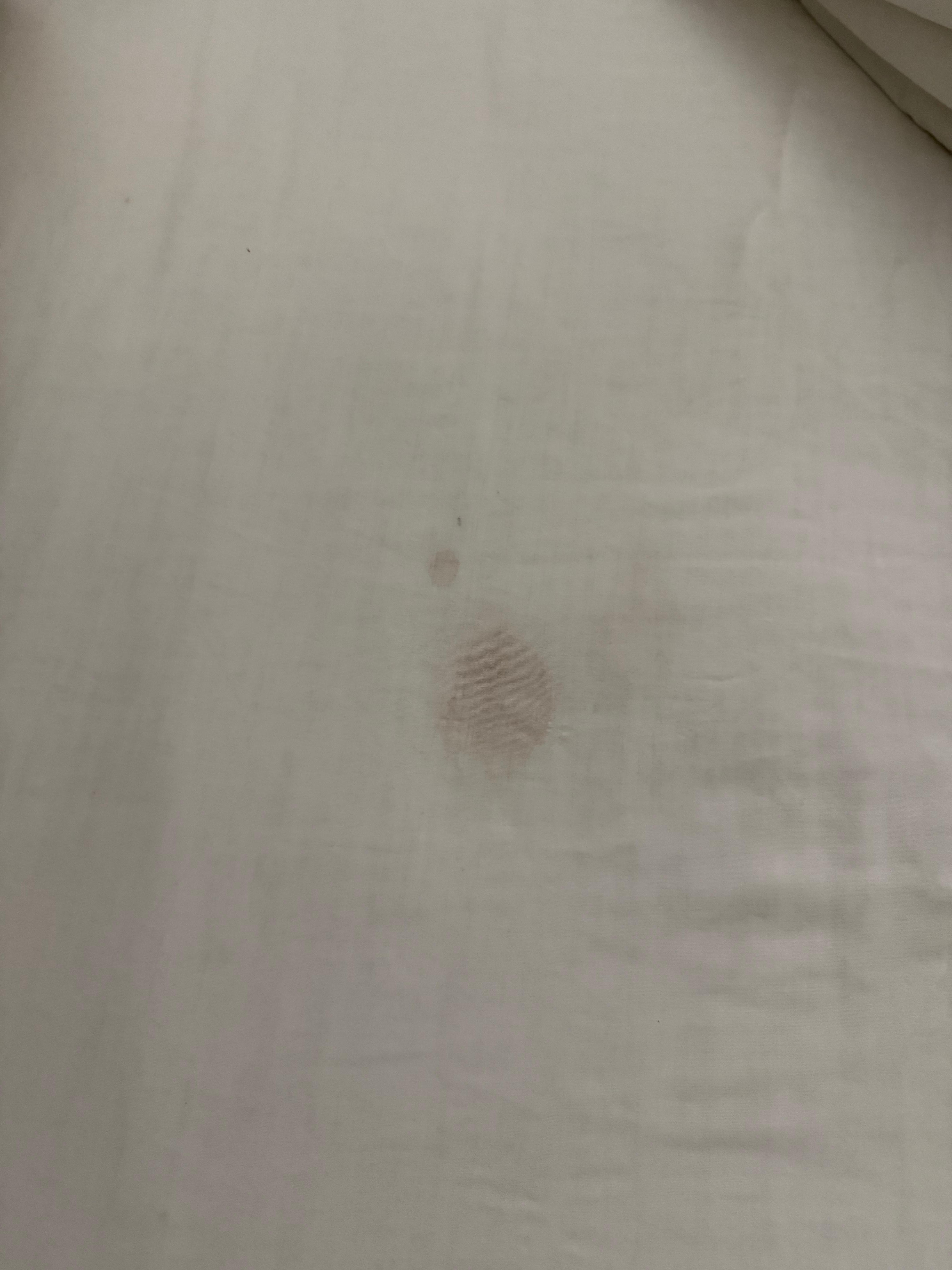 Stained sheets