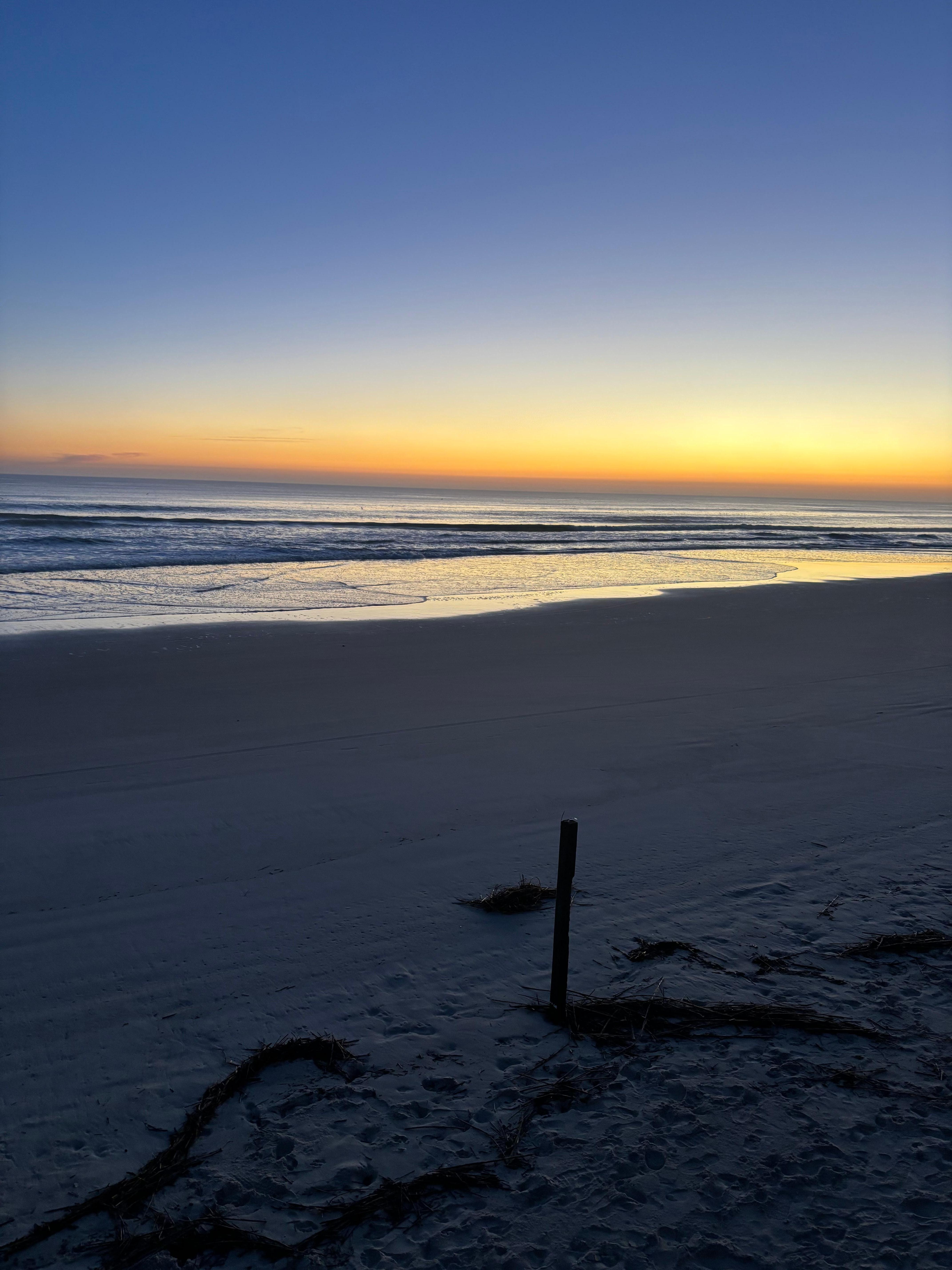 Sunrise from the beach