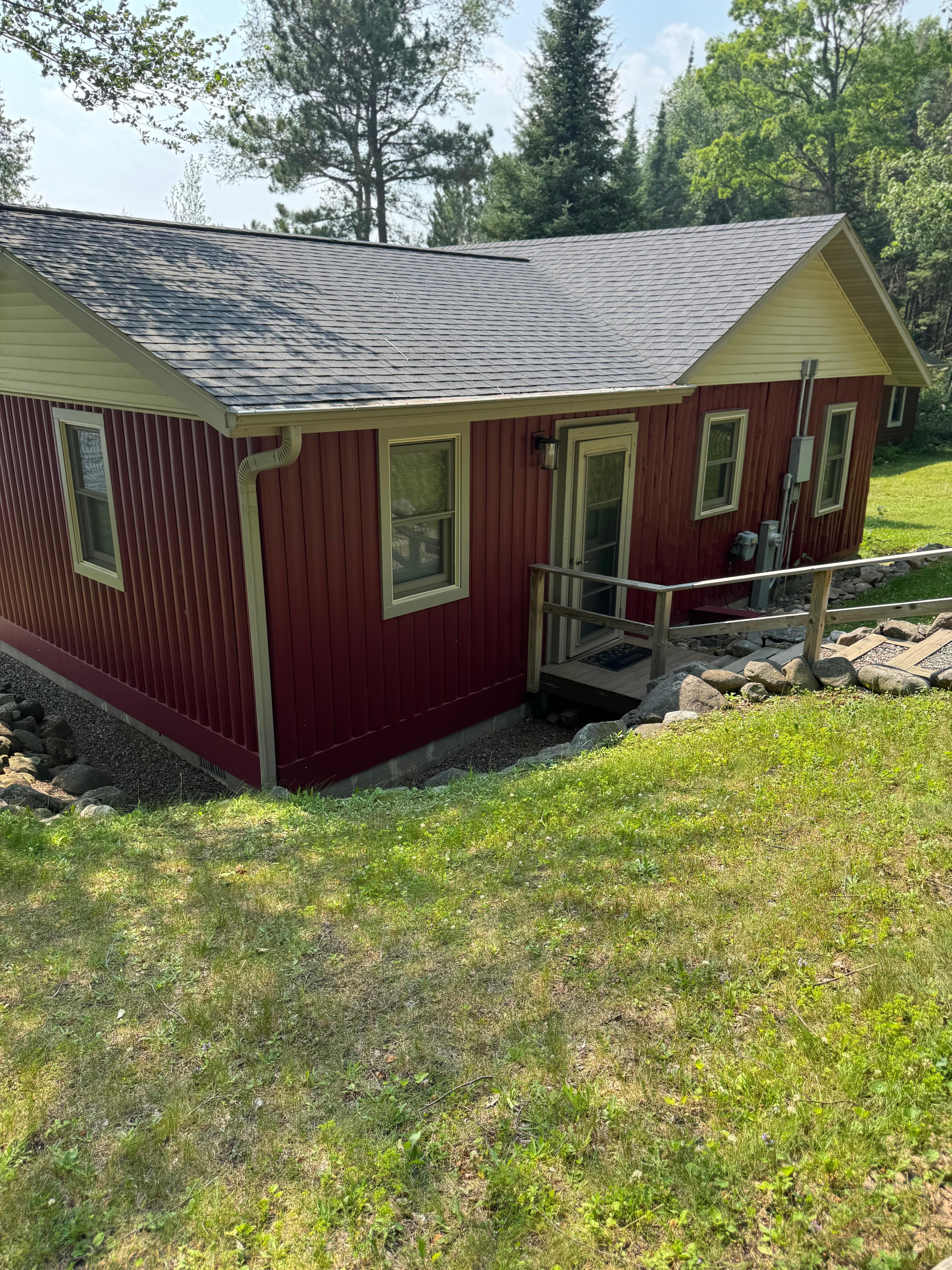 Back of cabin