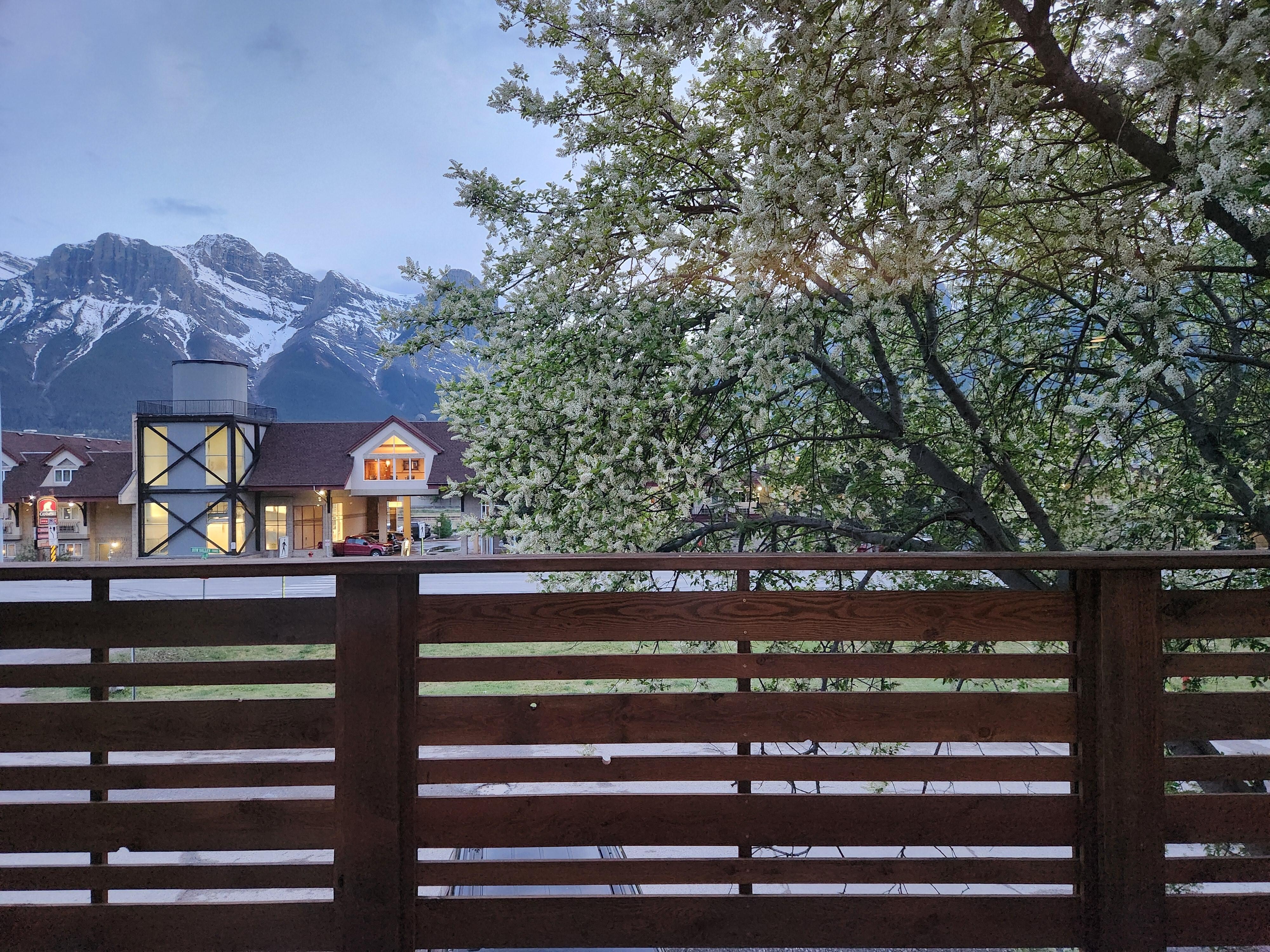 View from the spa deck.