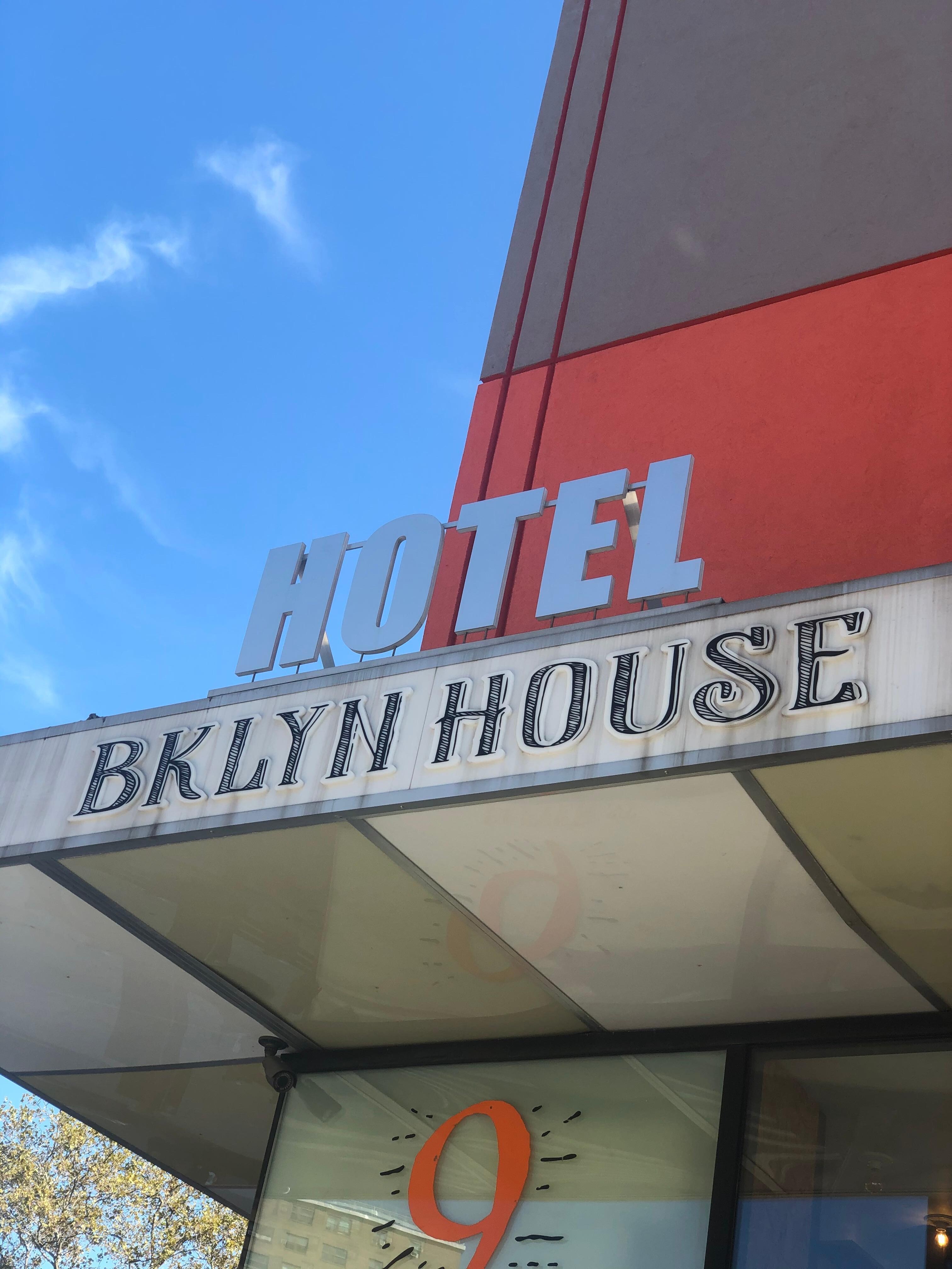 The hotel from the outside.