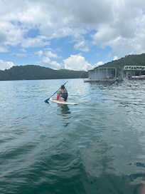 Paddle board of sock