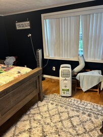 Master bedroom and a/c