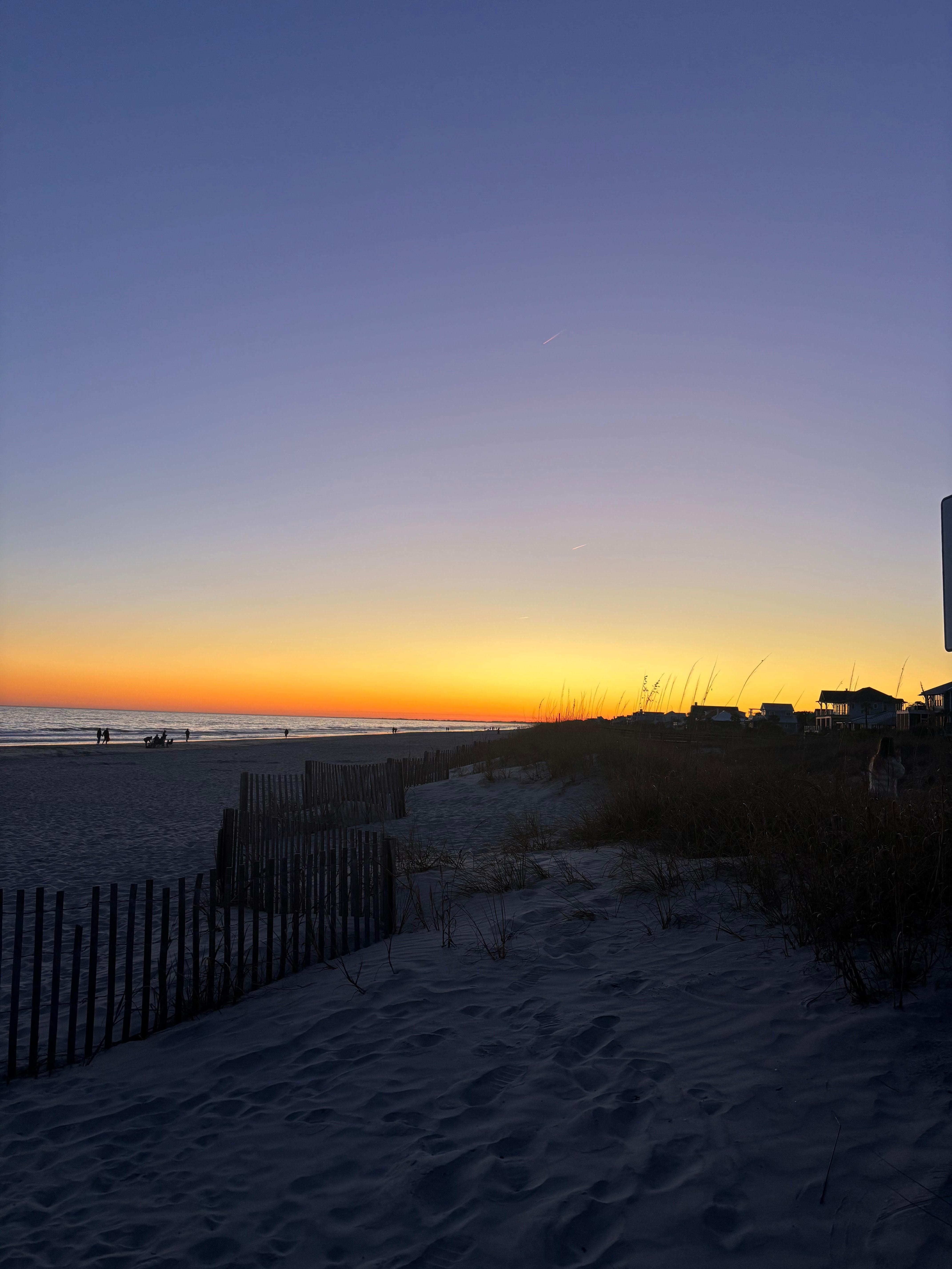 Incredible sunsets a block away! 