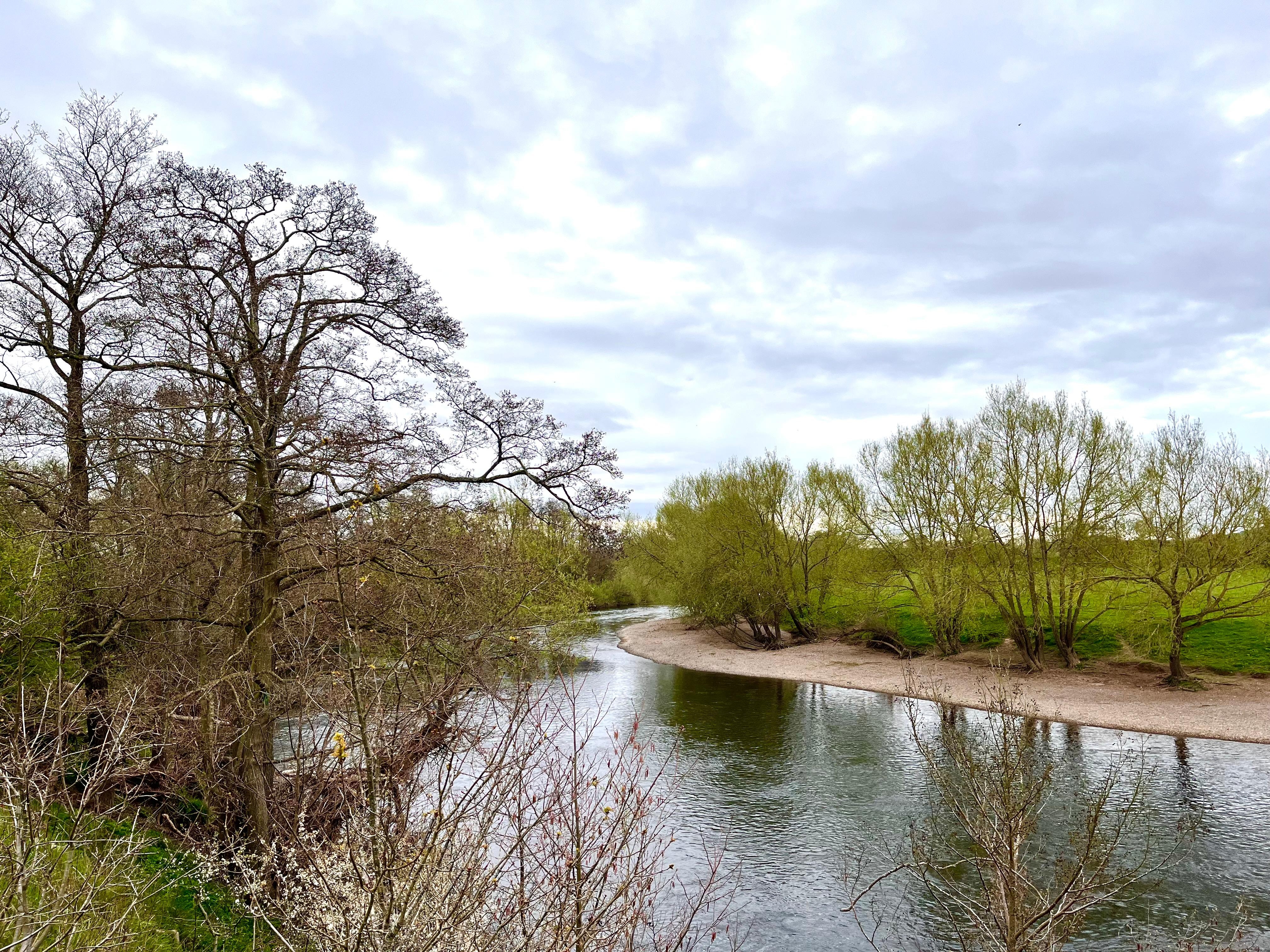 The Wye At Monnington