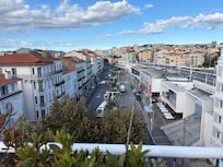 Udsigt fra tagterrassen