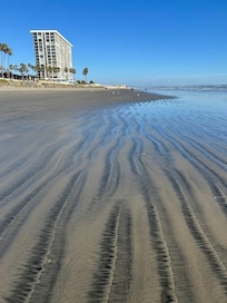 View of building from beach