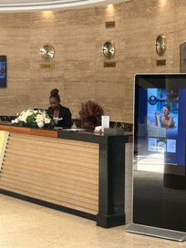 Staff always ready to serve.