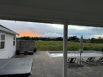 Last night sunset after all the rain