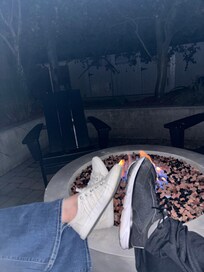 Loved hanging out by the fire pit.