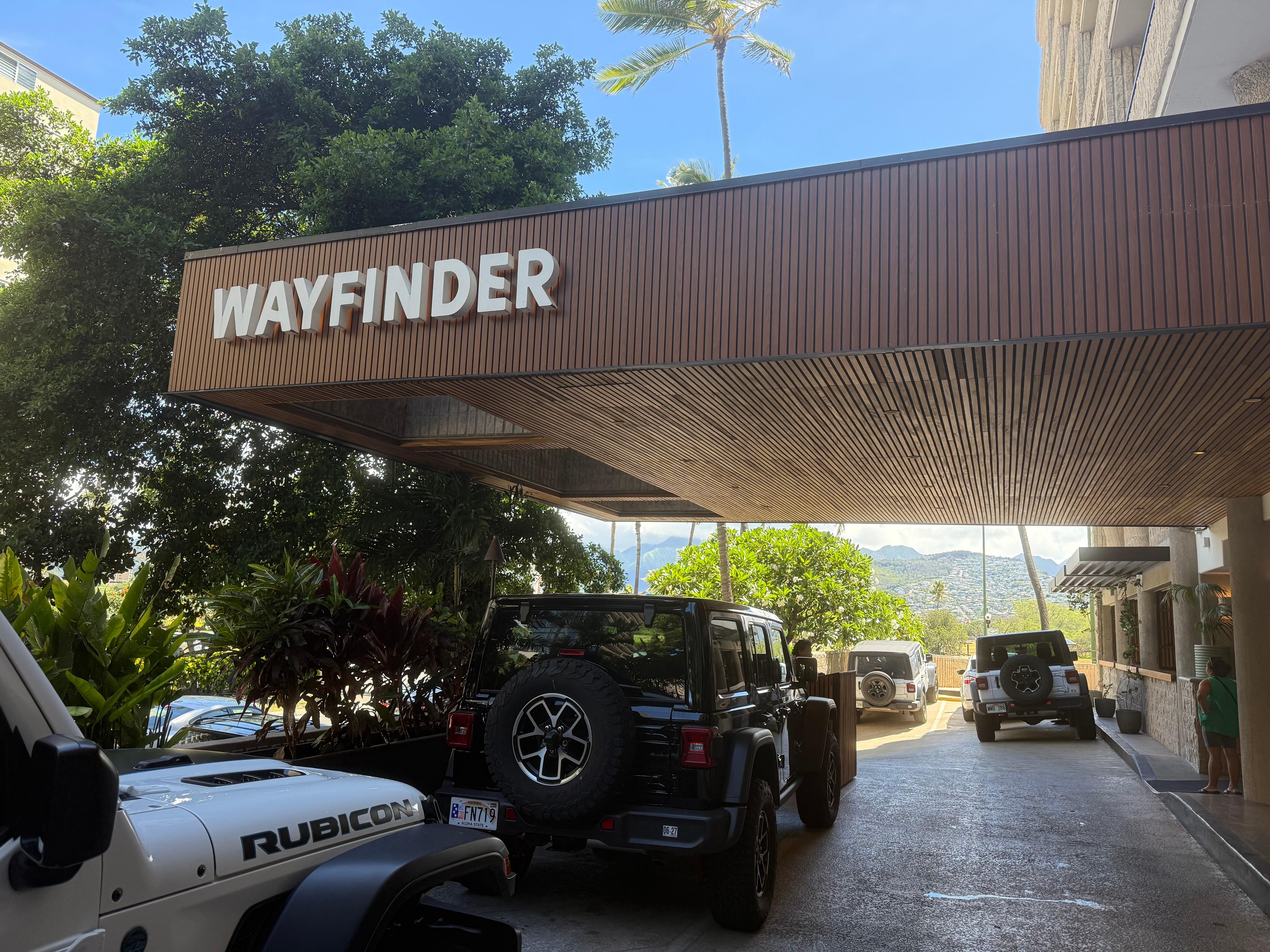 Front of the hotel