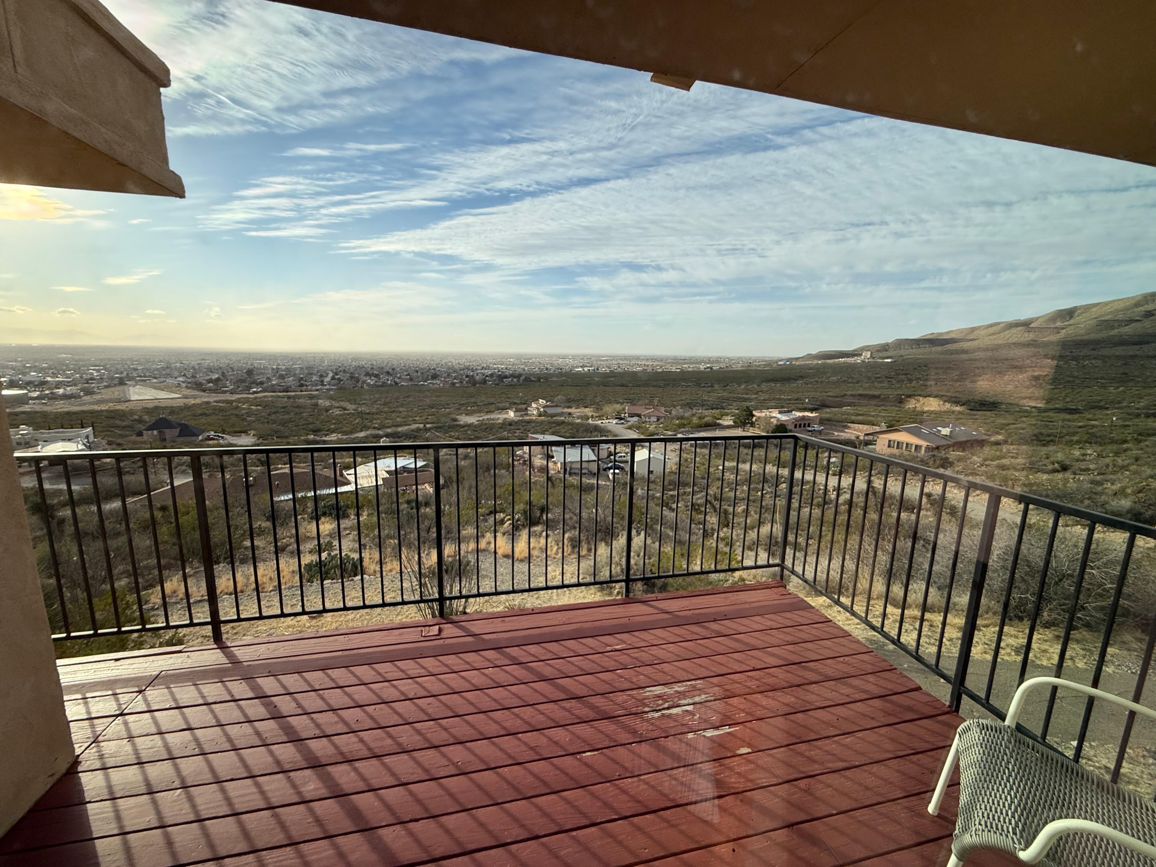 Porch view from Corner Bedroom 