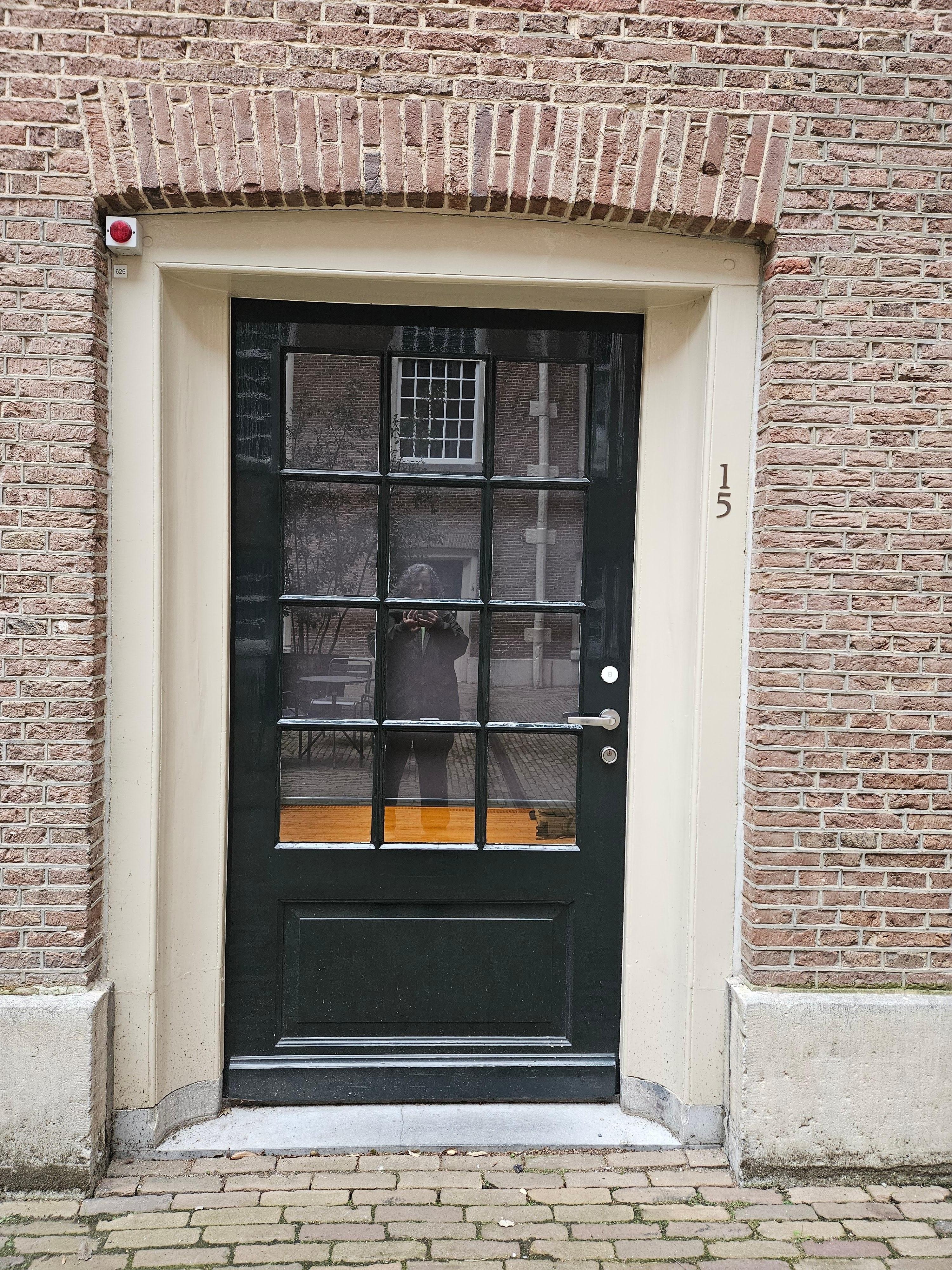 Our home in Amsterdam at the Wittenburg.