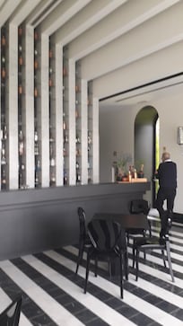 Bar lounge area
