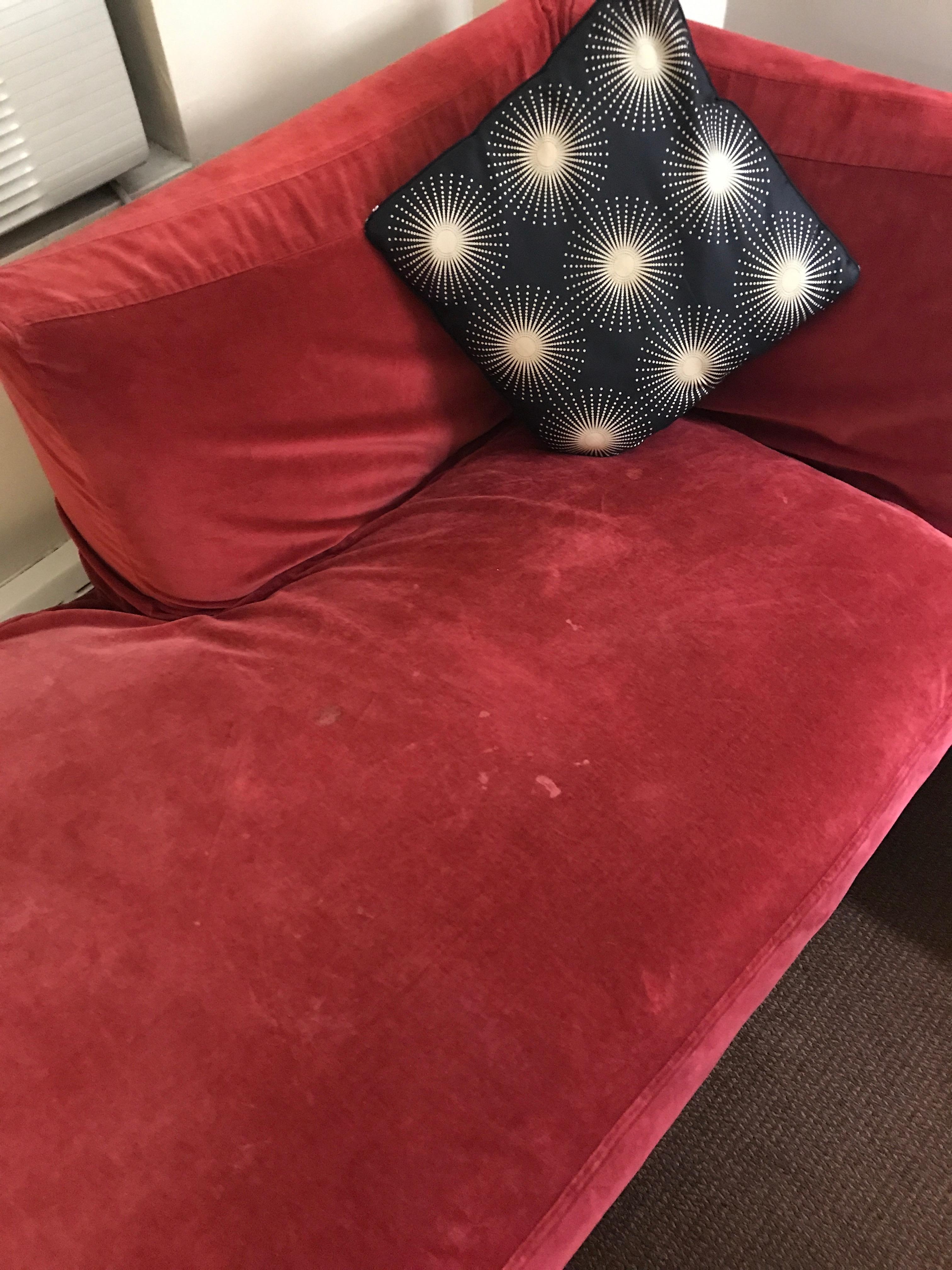 Filthy sofa