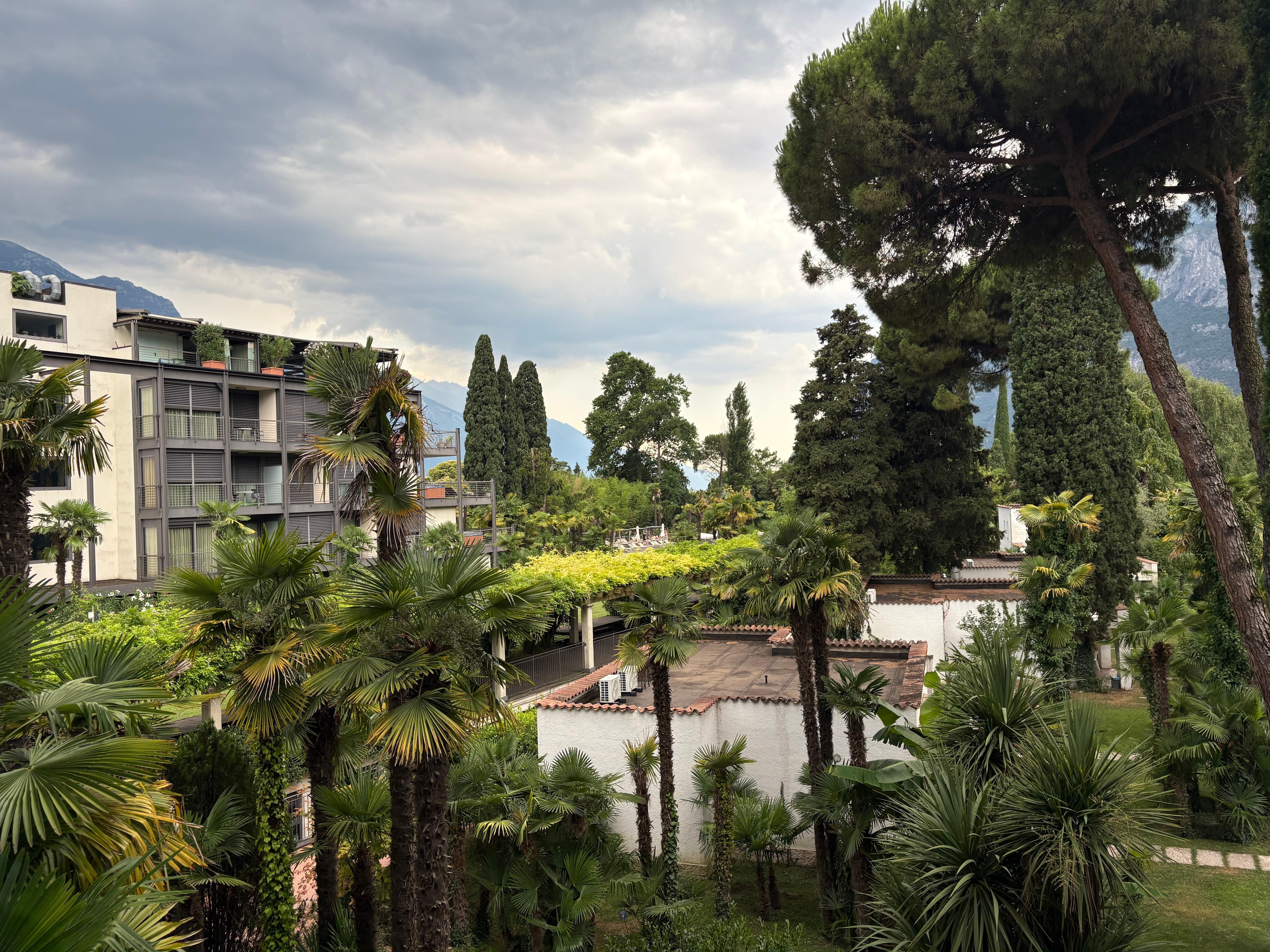 The view from our hotel room. 