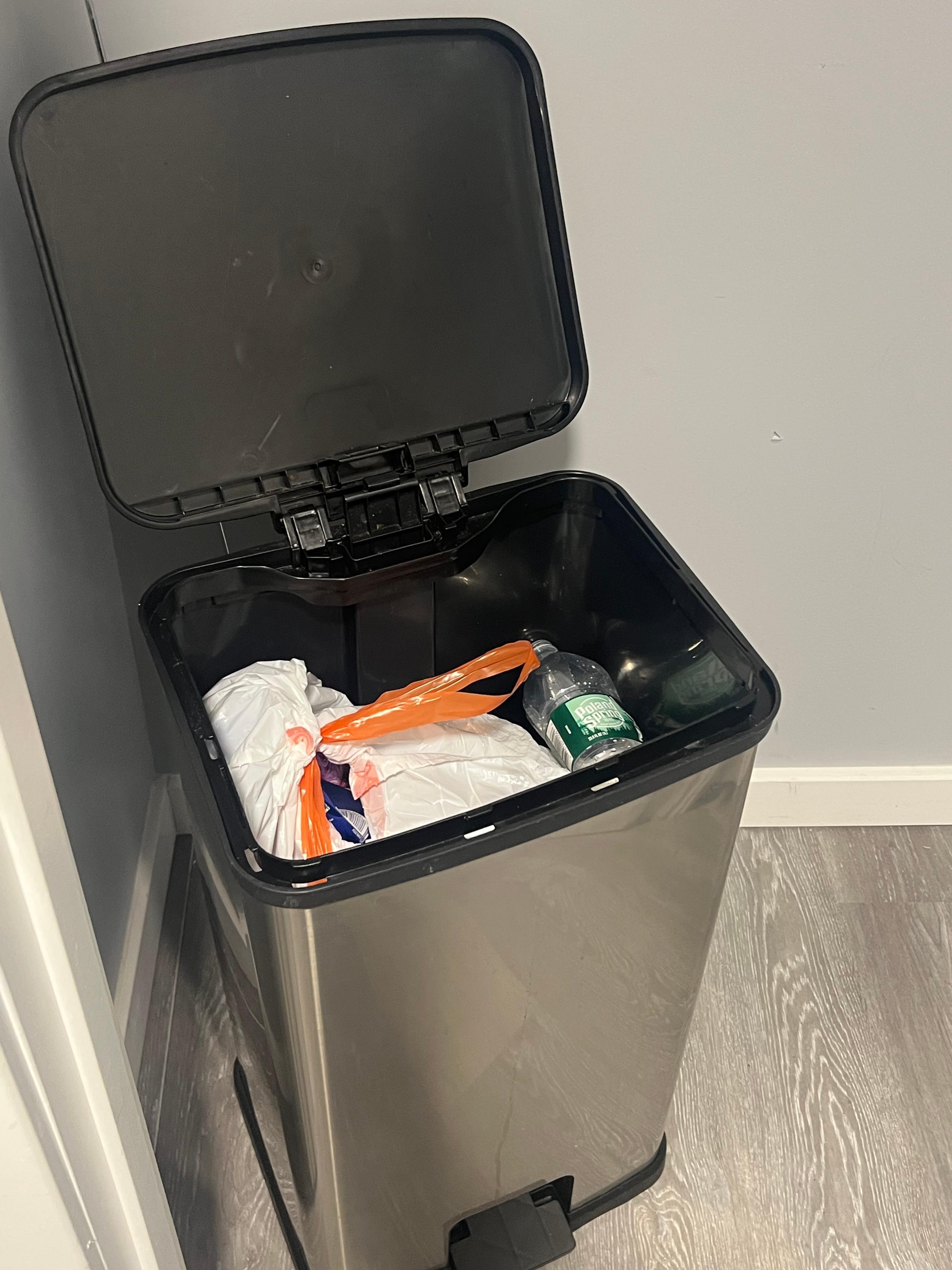 Trash left from last tenant