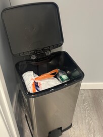 Trash left from last tenant