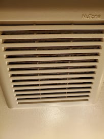 vents were clogged with dust