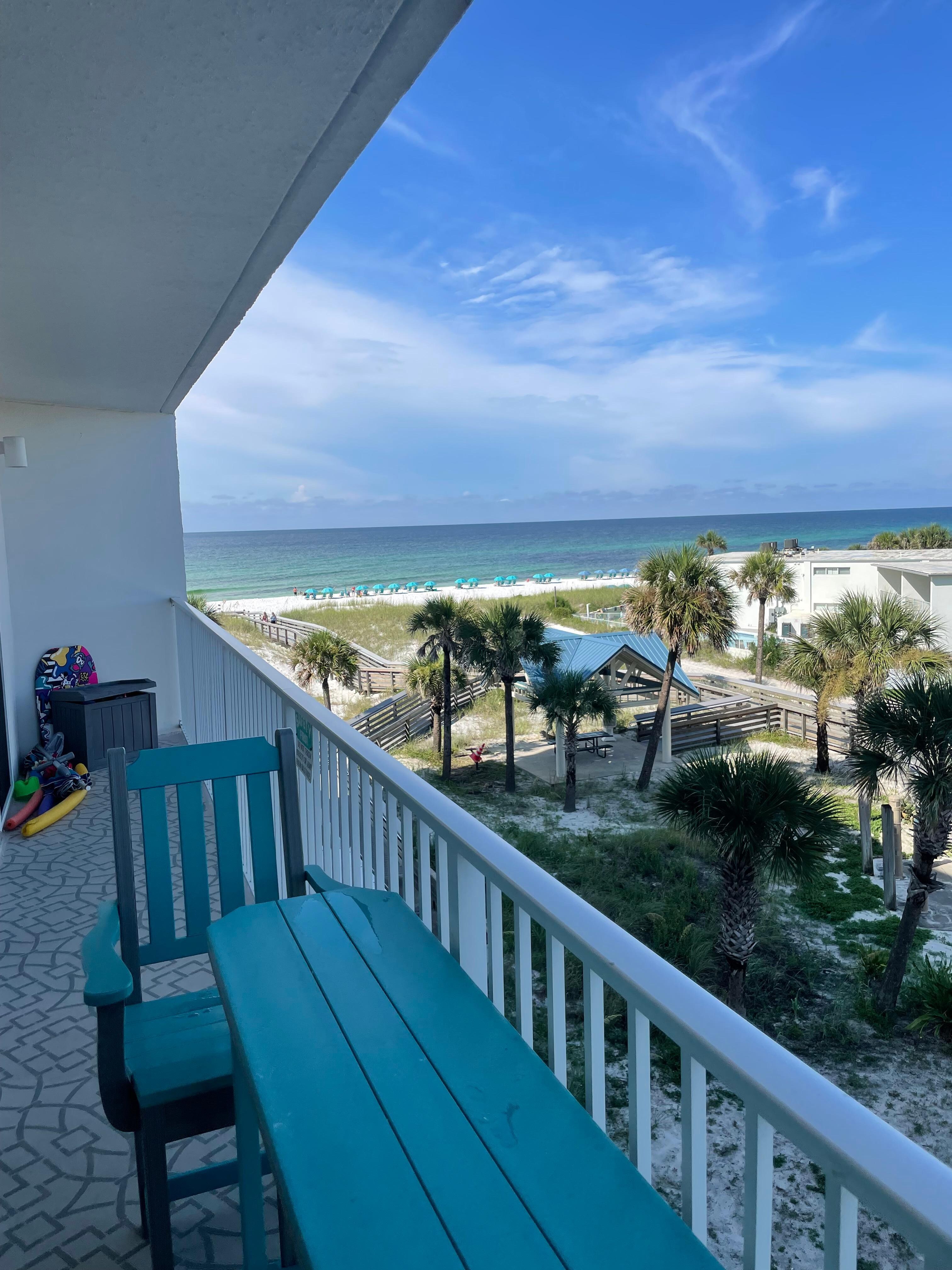 View from the balcony.