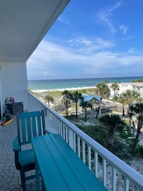 View from the balcony.