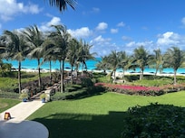 View from our villa on the 2nd floor.
