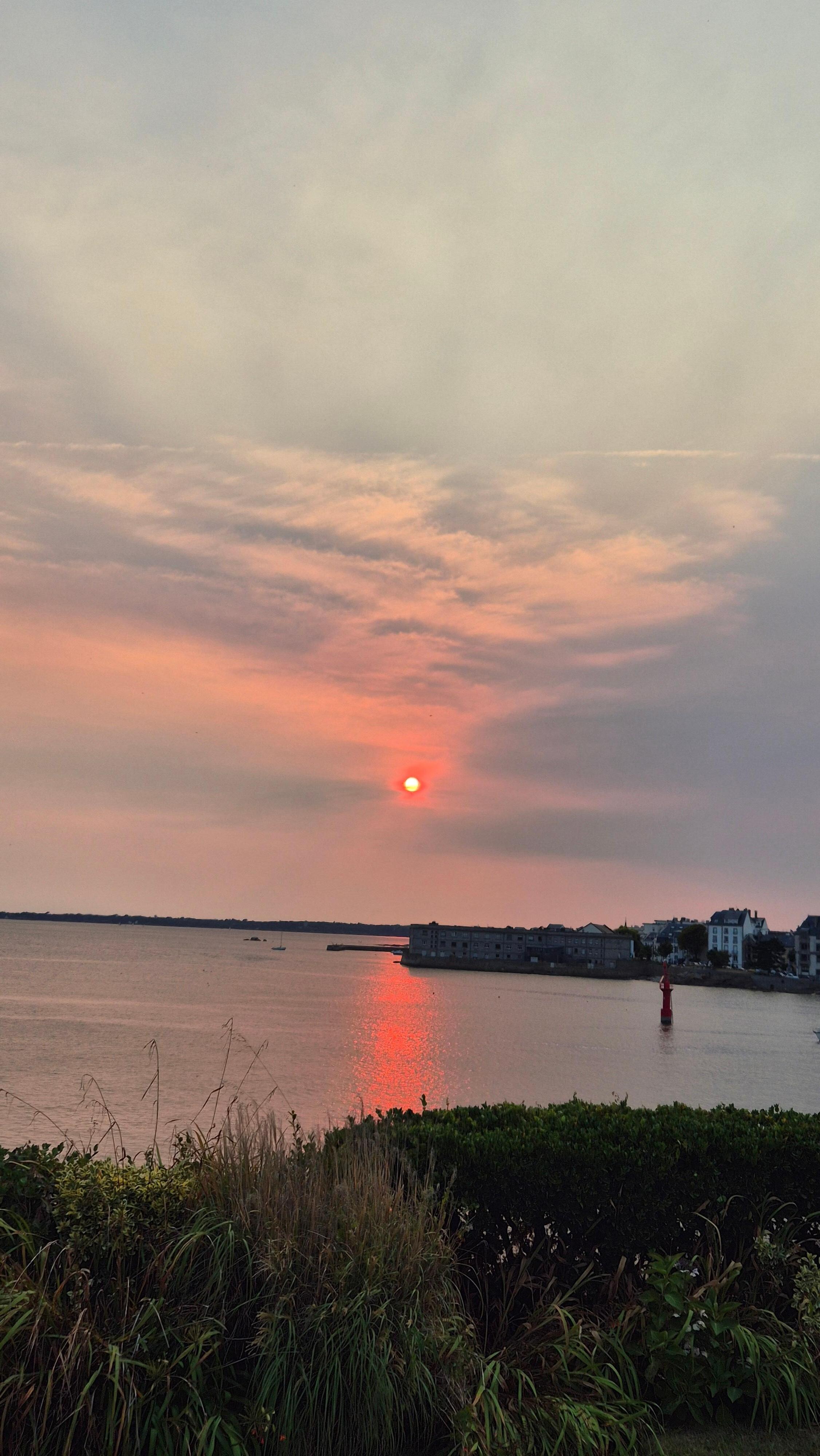 Abendstimmung auf der Terrasse