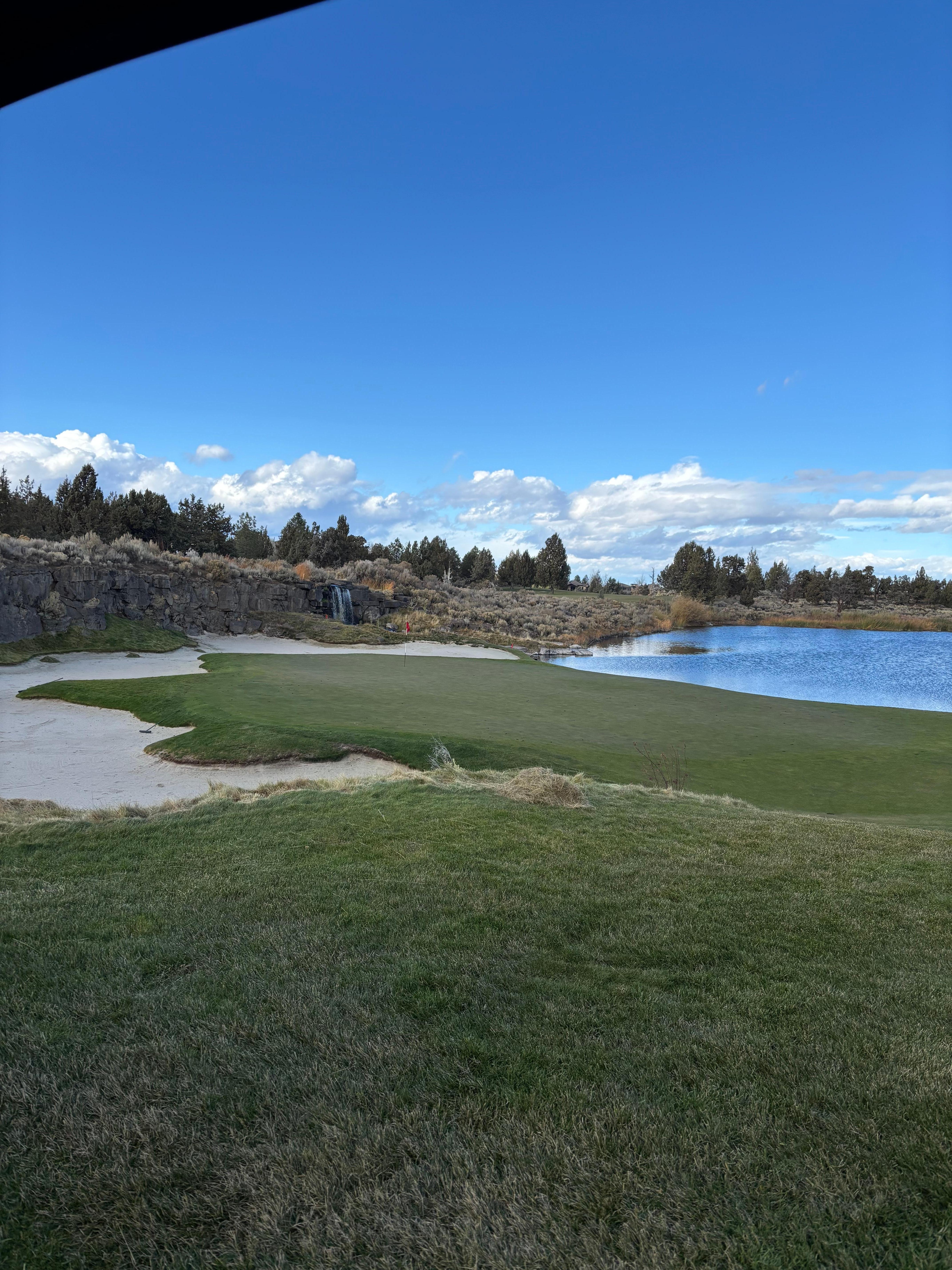 Right down the road from awesome golf