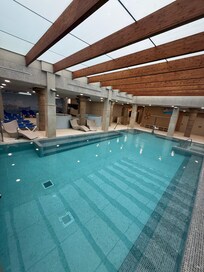 Indoor pool in the spa