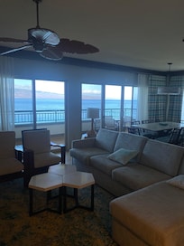 The view after you enter the penthouse.