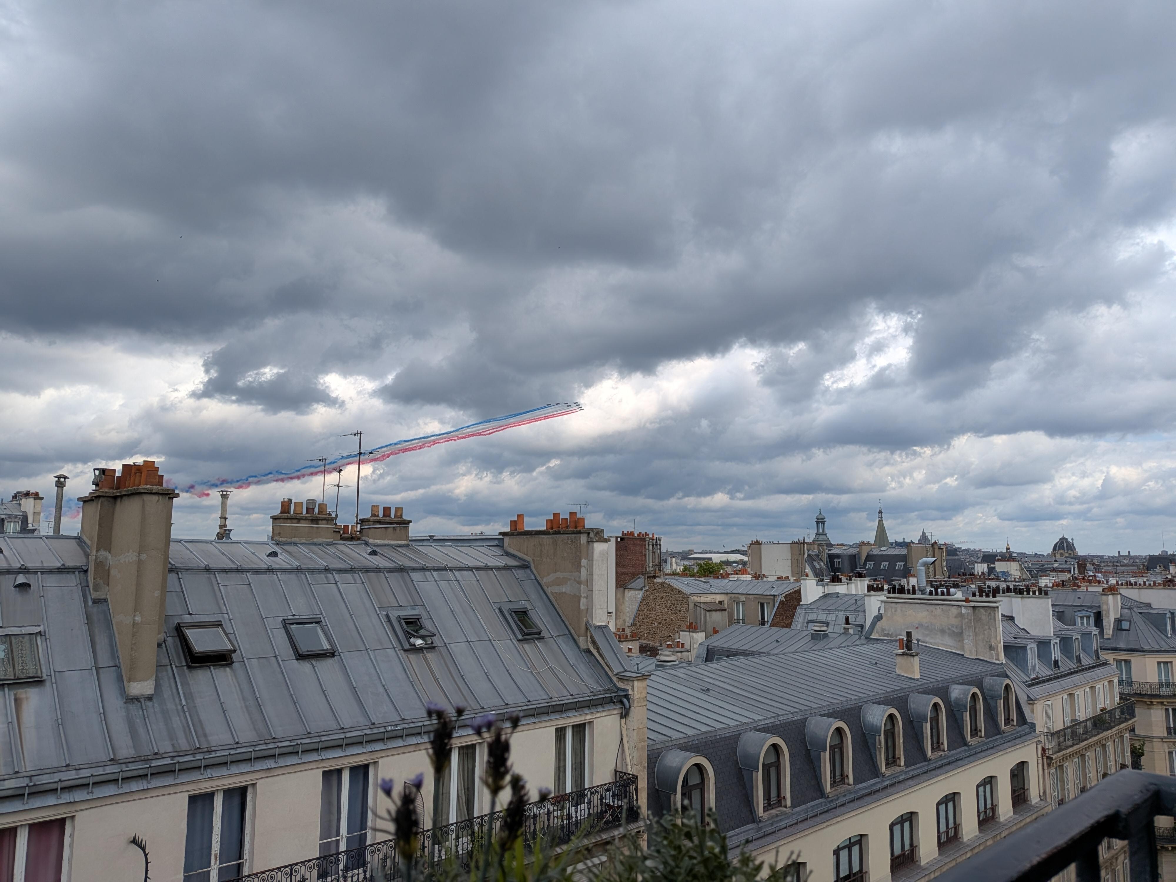 Bastille Day Military Flyover