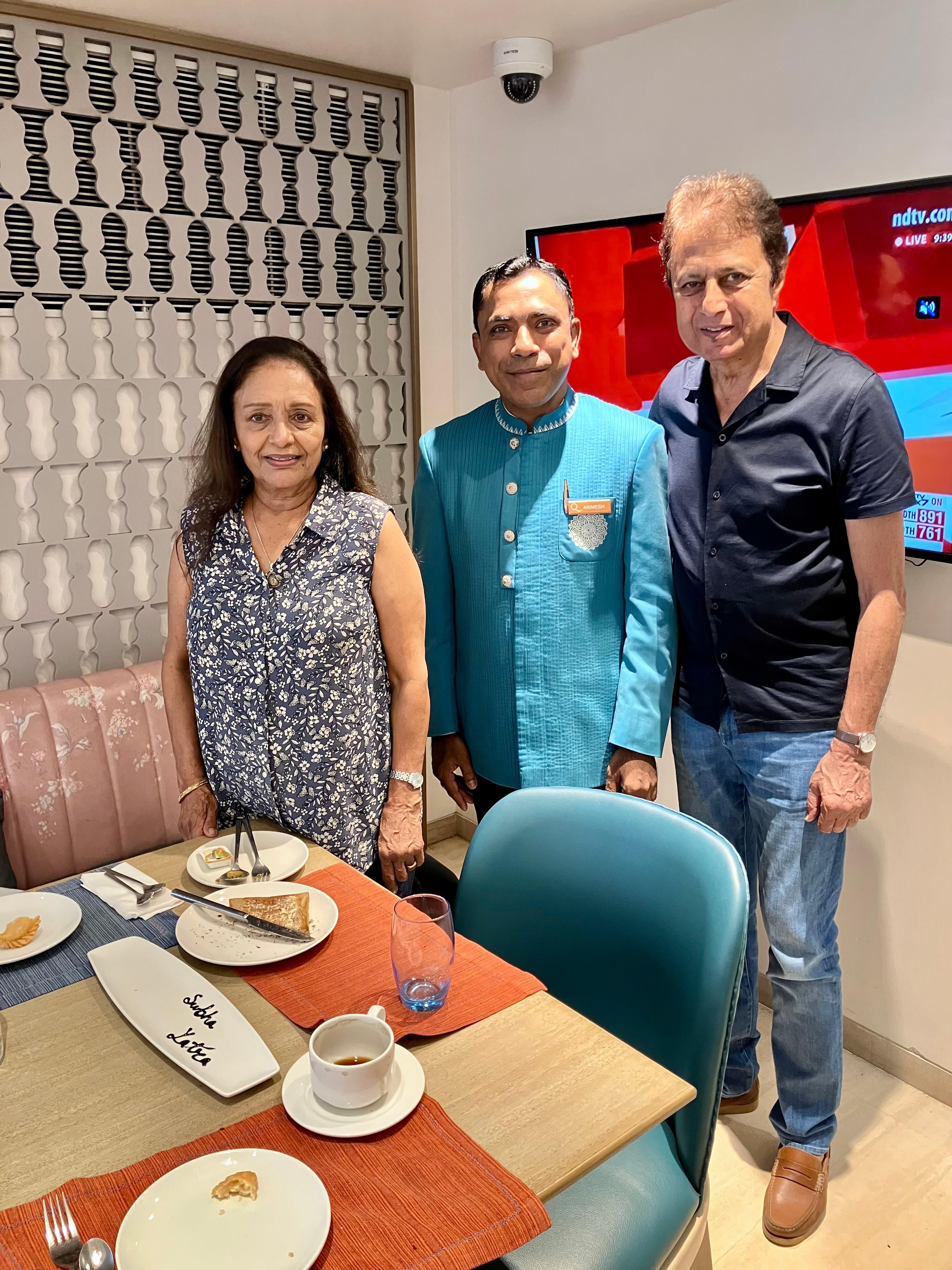 With Animish at Zodiac cafe