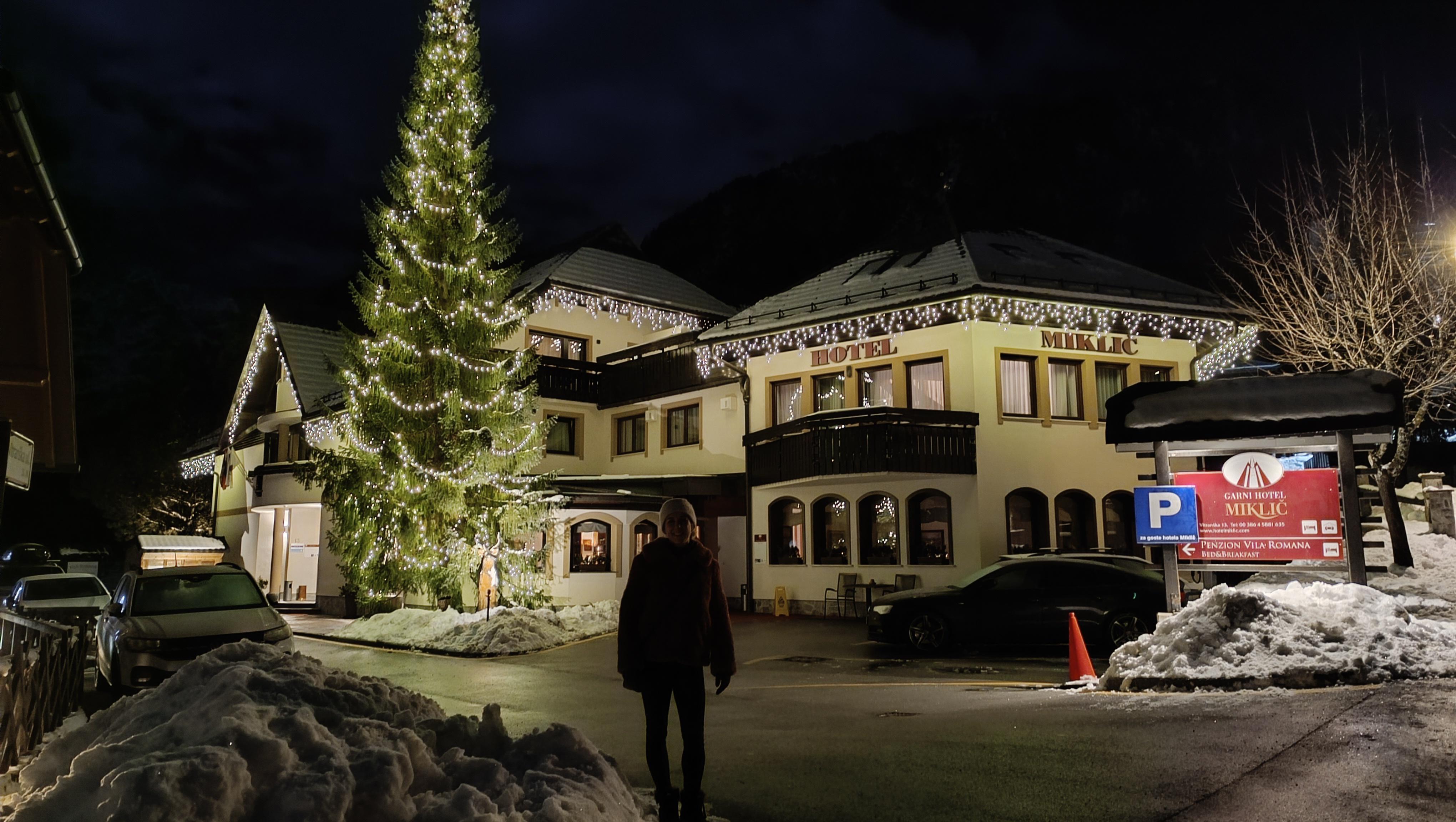 Hotel at night