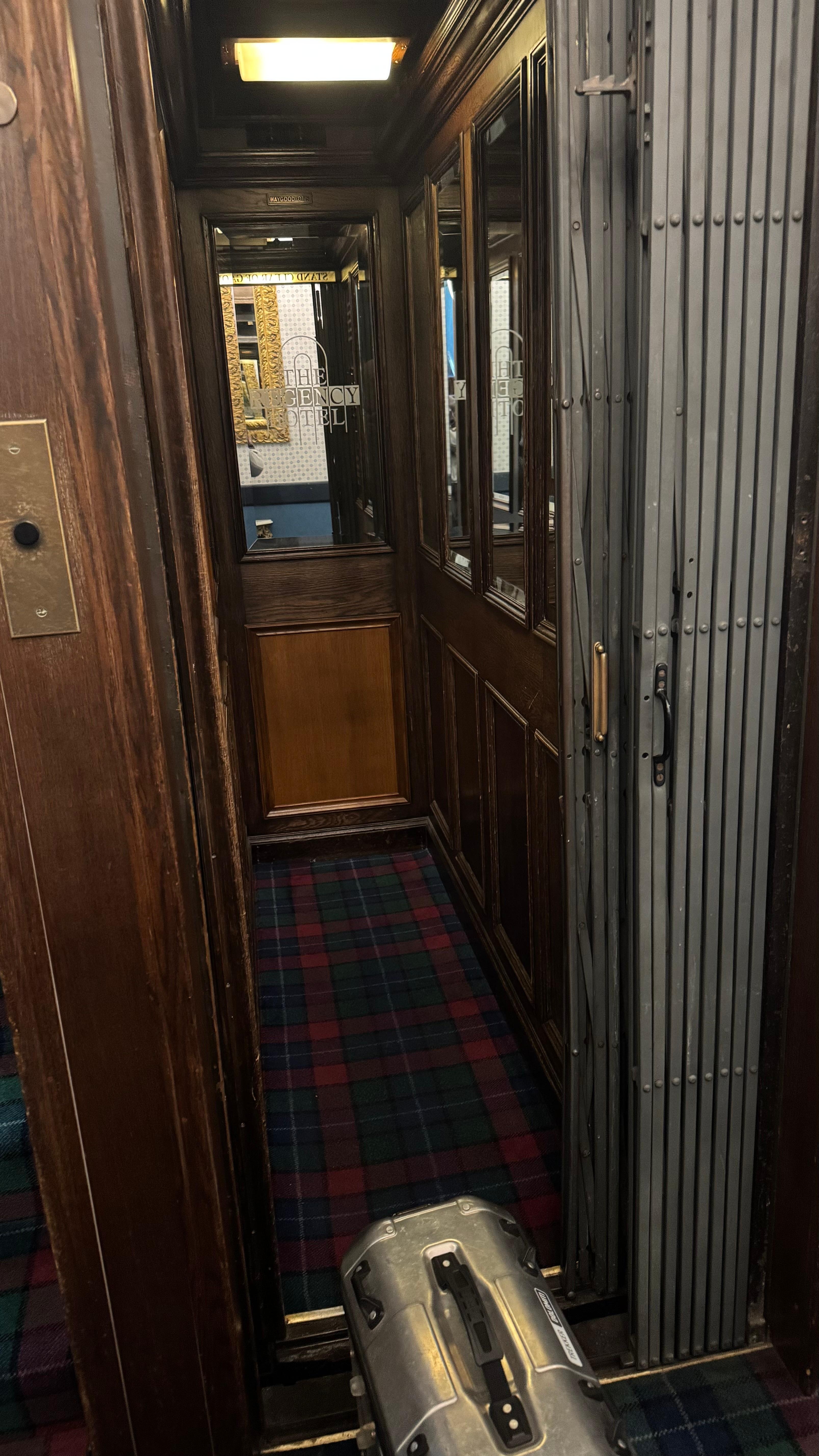 Skinniest elevator I’ve ever seen.