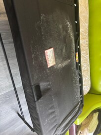Pull out couch black mold