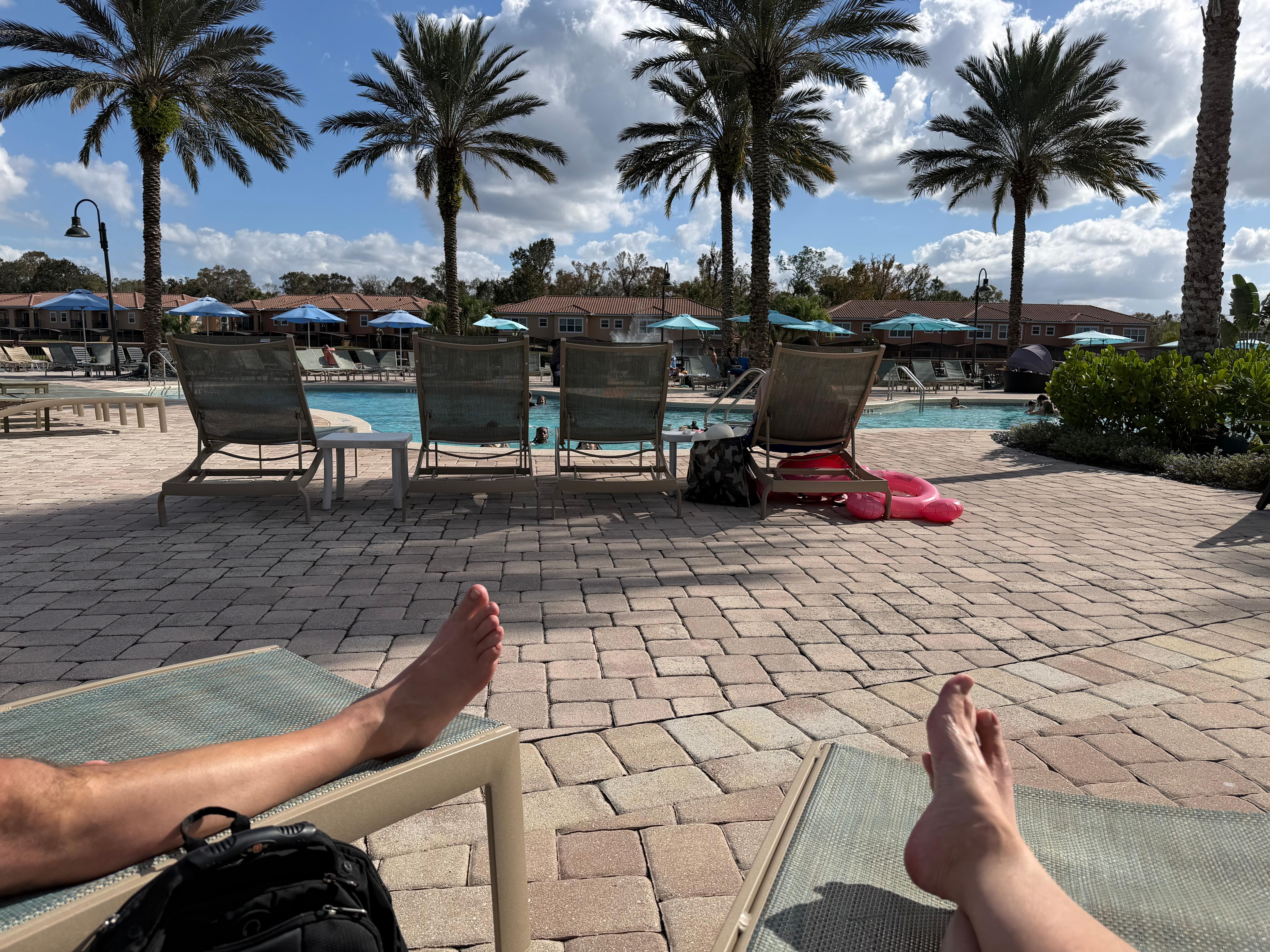 Beautiful pool area!