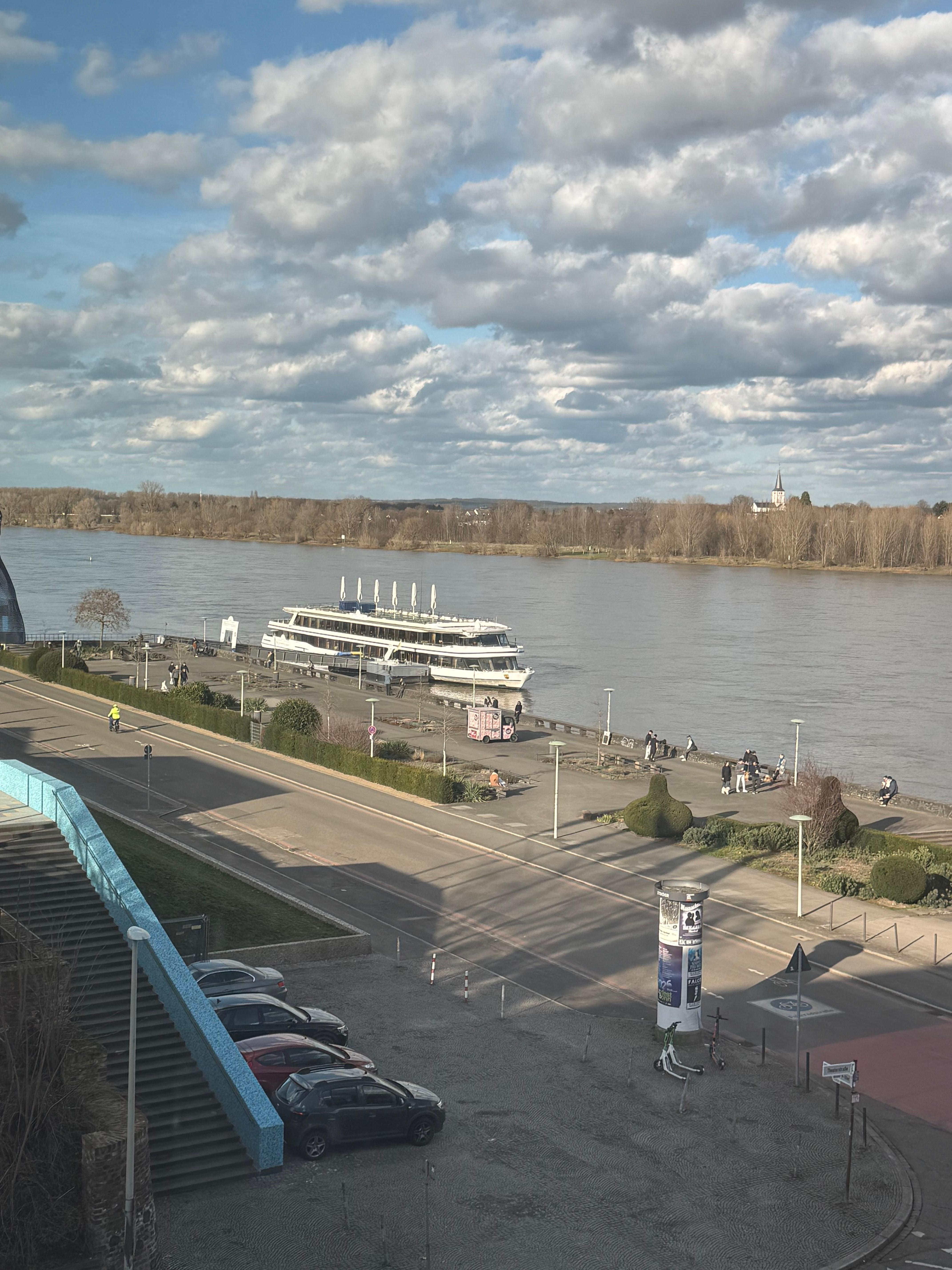 Aussicht auf den Rhein