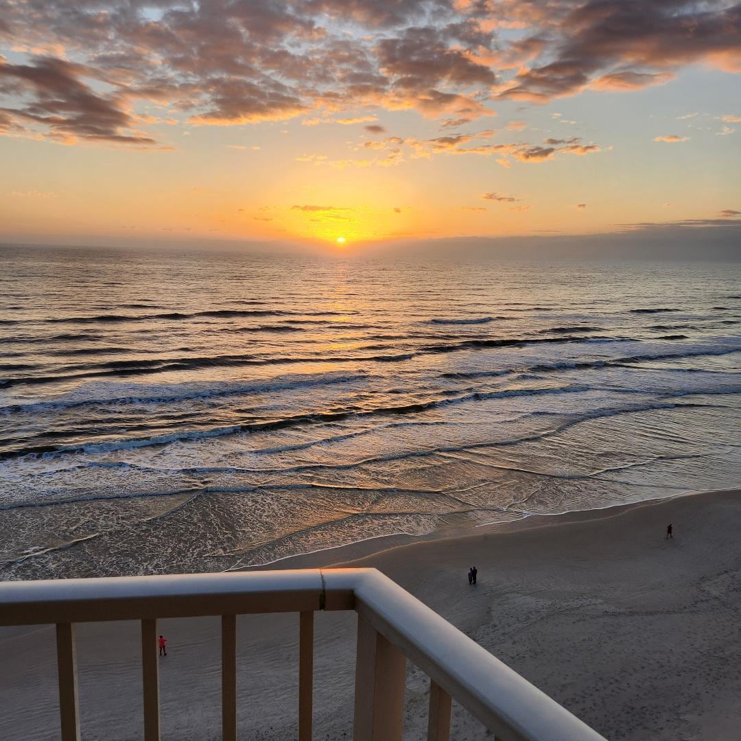 Sunrise over the Atlantic 