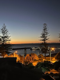 Sunrise from Ocean View room.