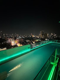 Rooftop by night