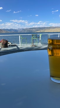 View from the restaurant.