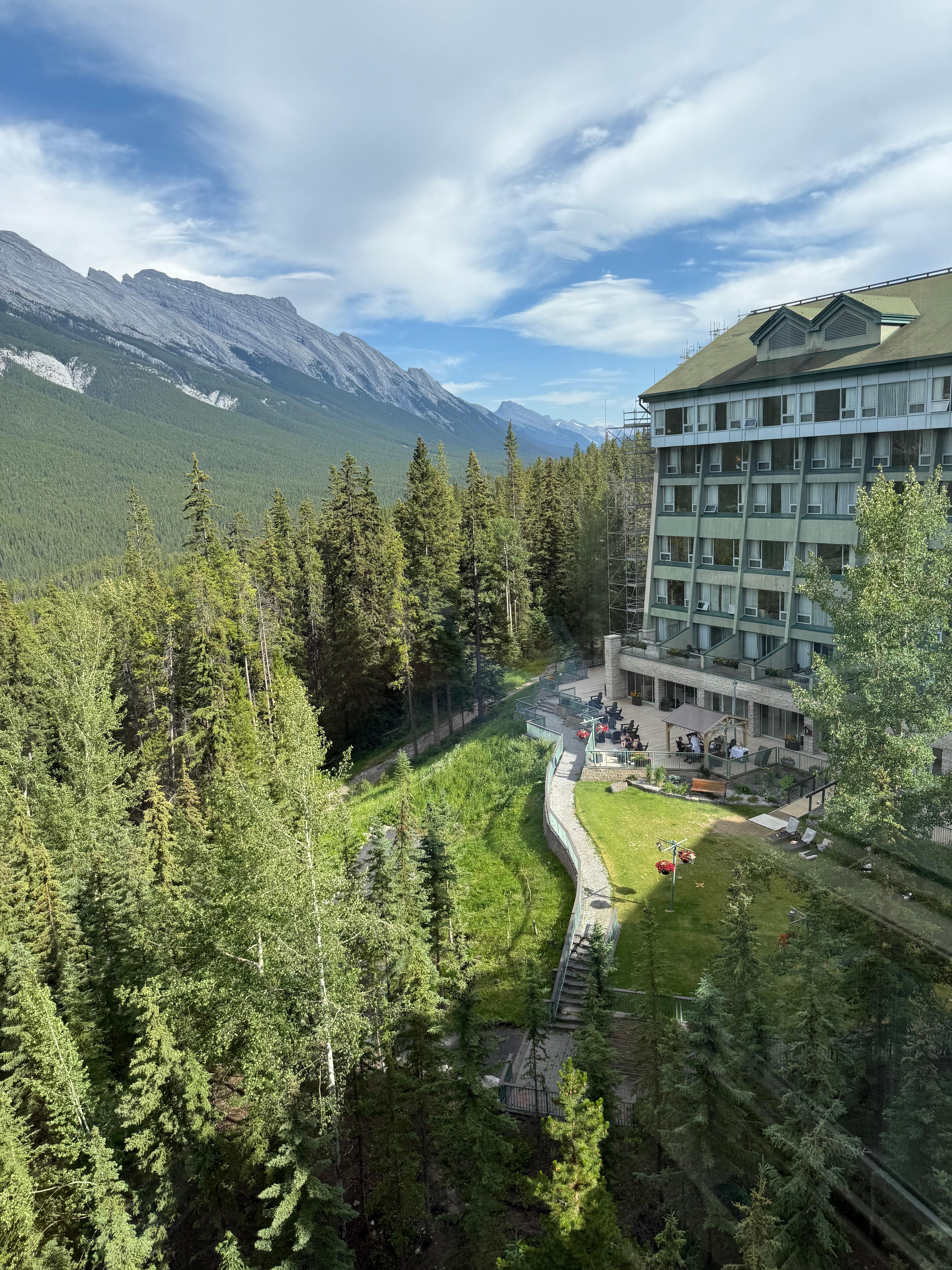 View from our room