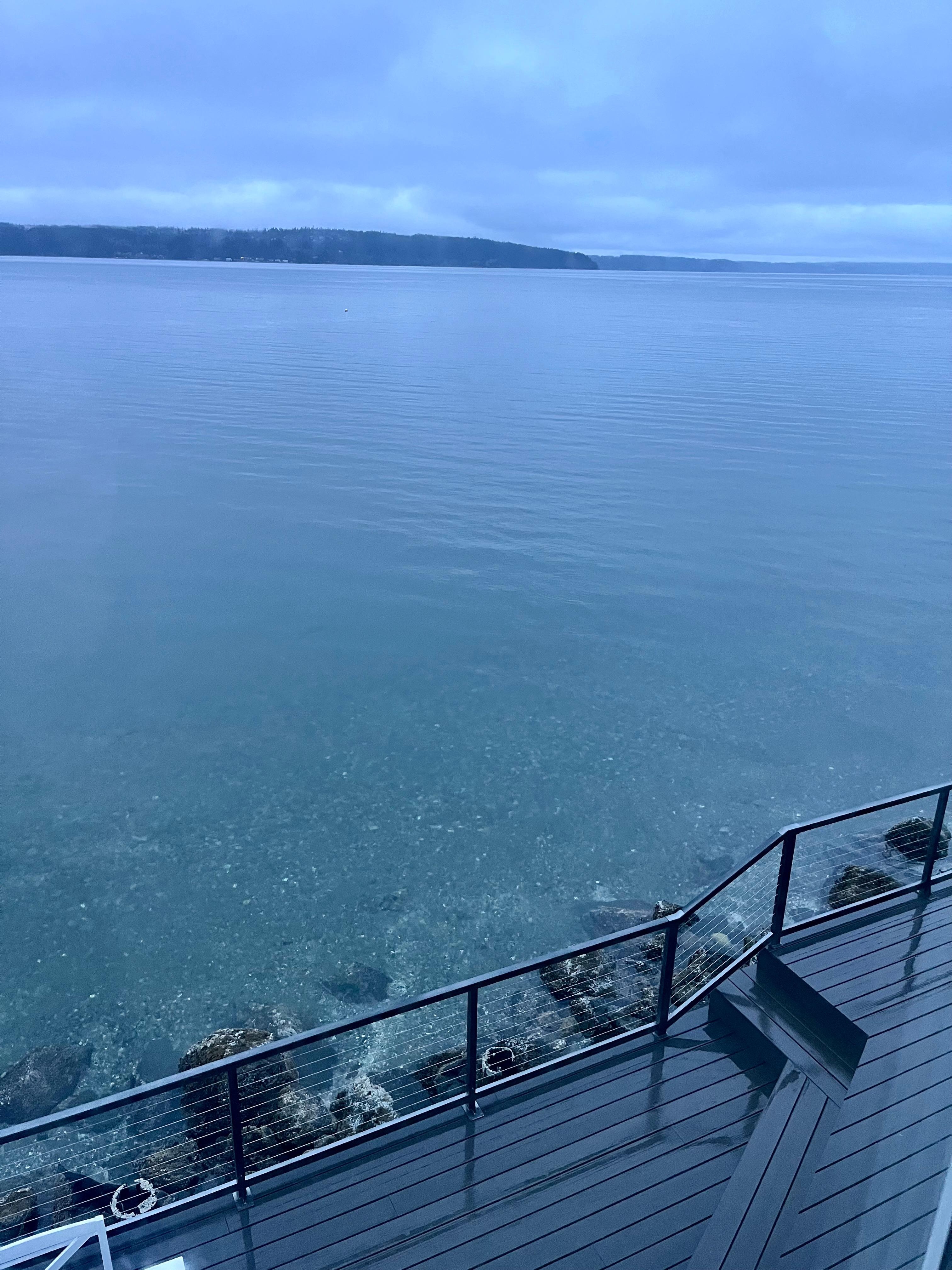 View from upstairs master bedroom 